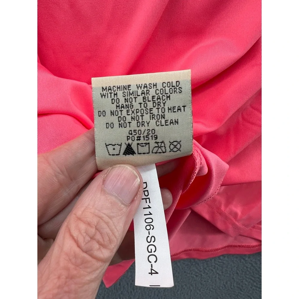 Drake Performance Fishing Shirt Mens XL Coral Pink Long Sleeve DPF1106-SGC-4 - Picture 7 of 9